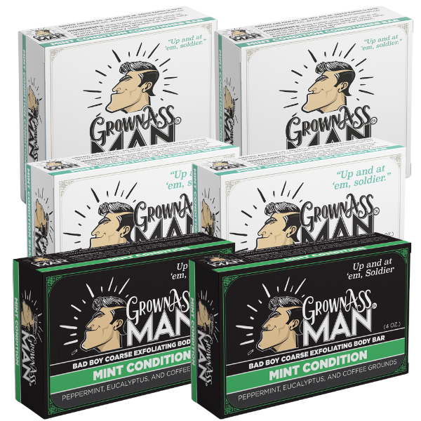 Grown Ass Man Co. Full Bath 6-Pack Bundle