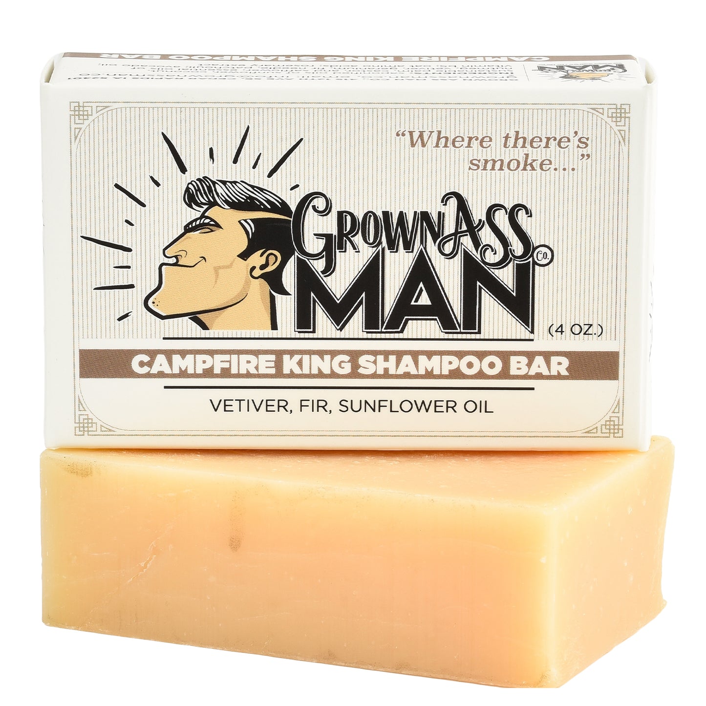 Campfire King Shampoo Bar - 3-Pack