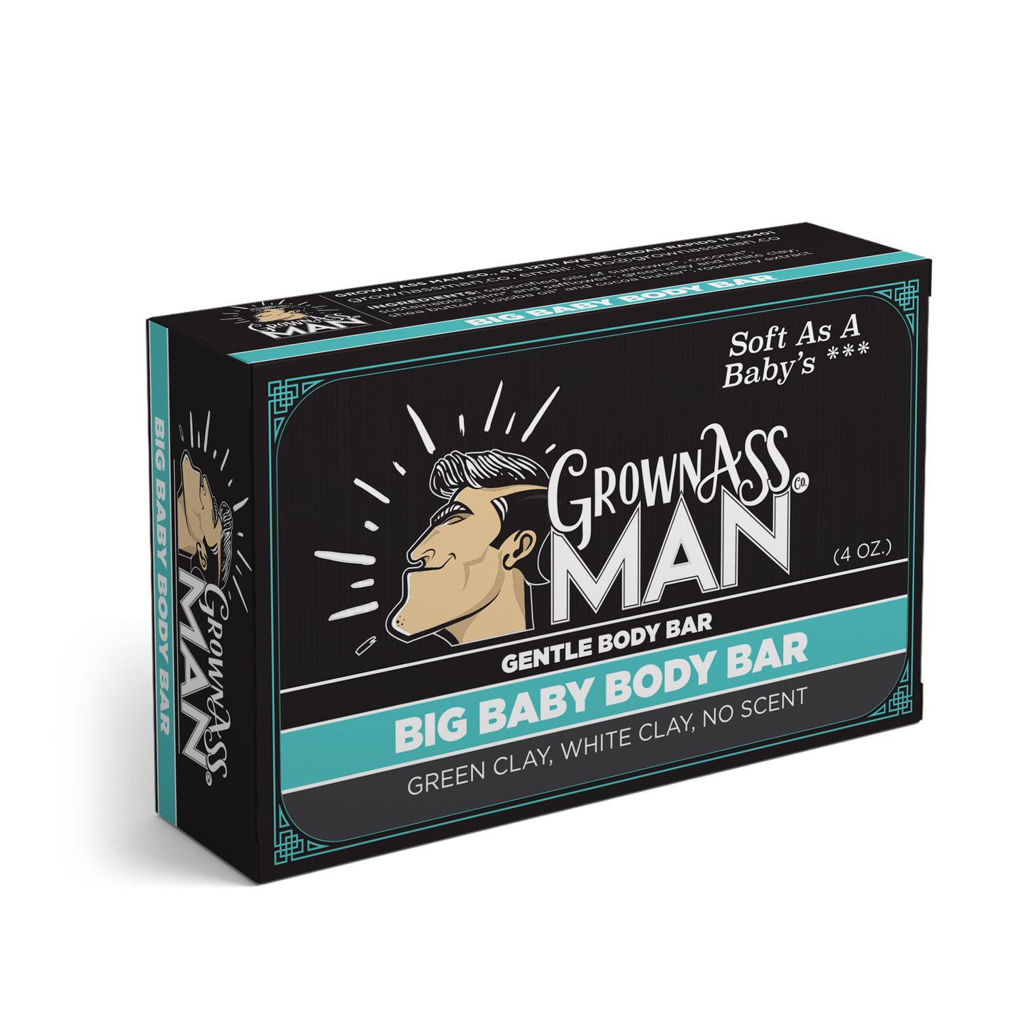 Big Baby Unscented Body Bar - 1-Pack