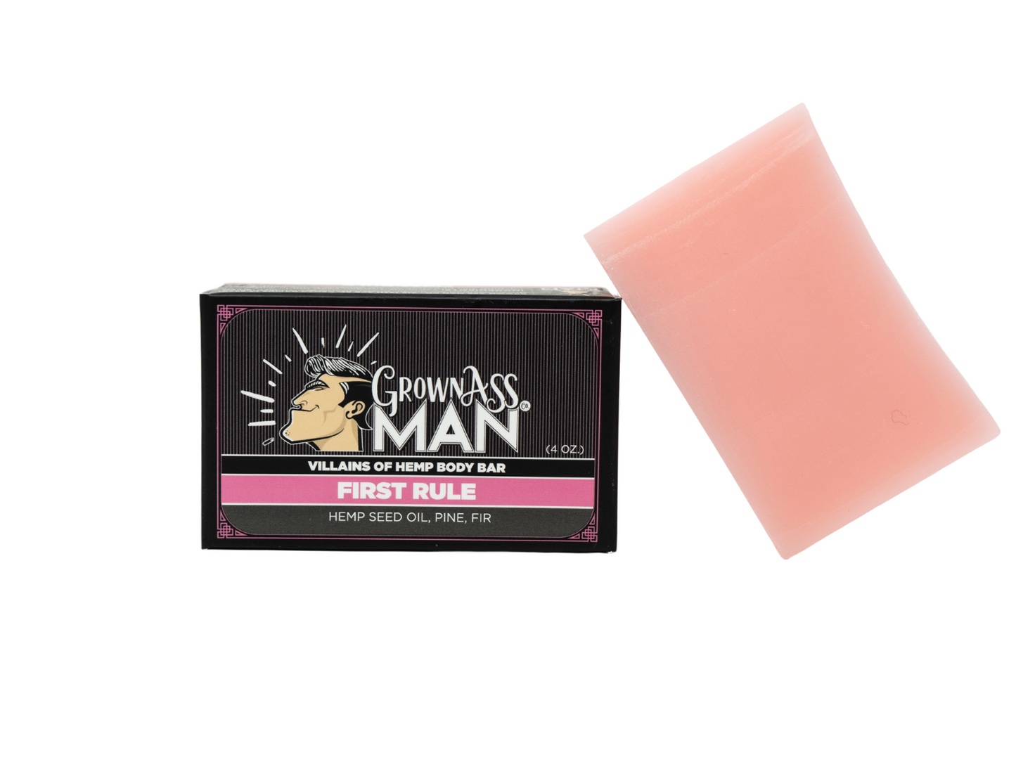 First Rule Villains of Hemp Body Bar - 3-Pack