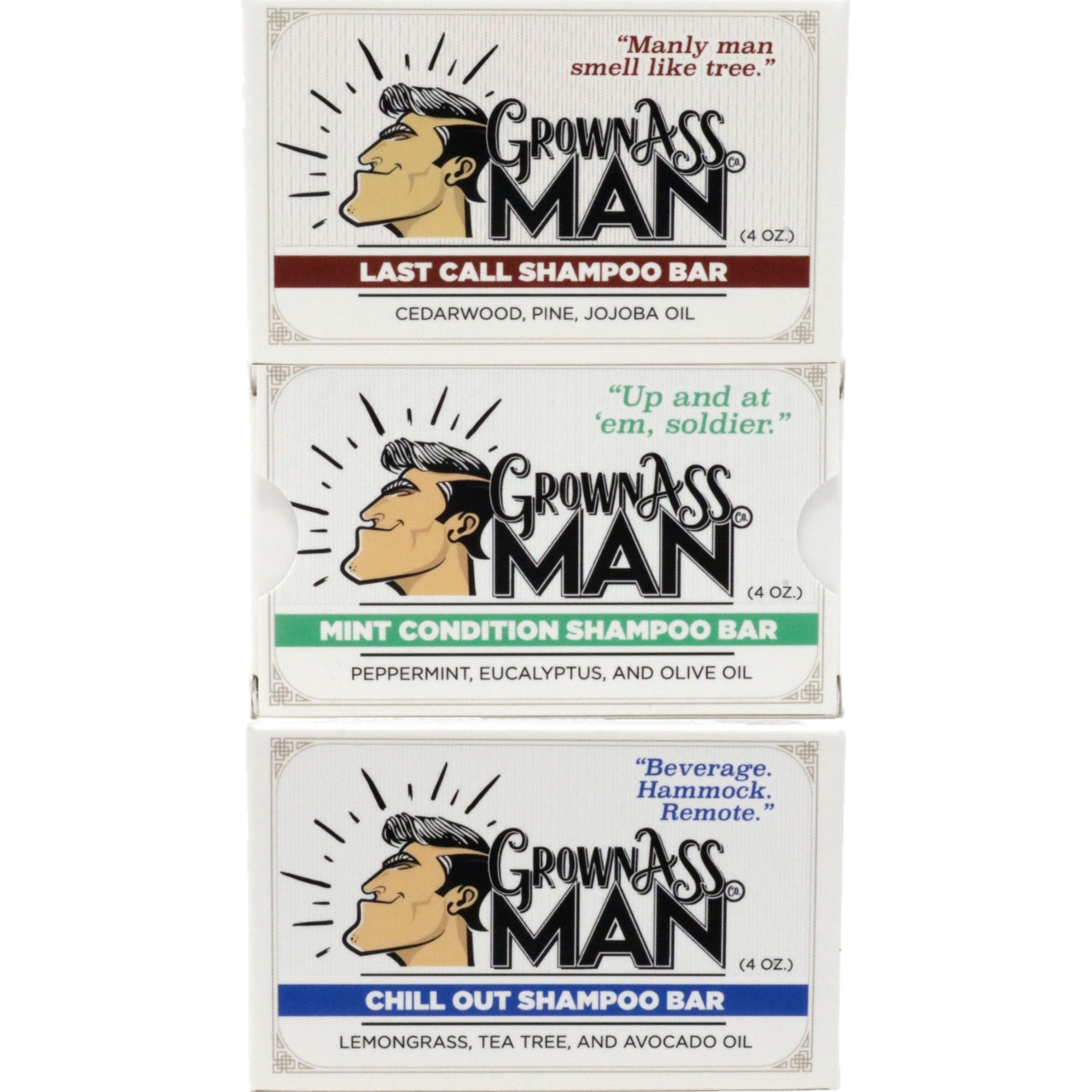 Shampoo Bar The OG Combo Pack - 3 Bars