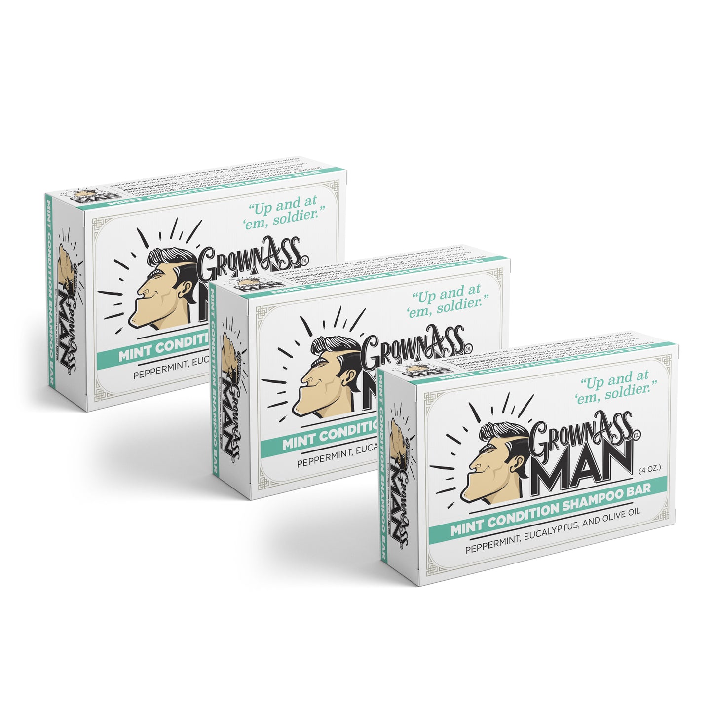 Mint Condition Shampoo Bar - 3 Pack