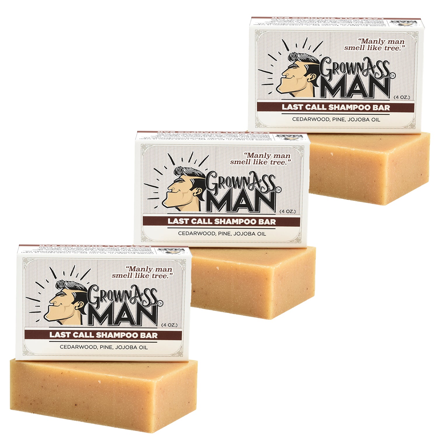 Shampoo Bars - Grown Ass Man CO