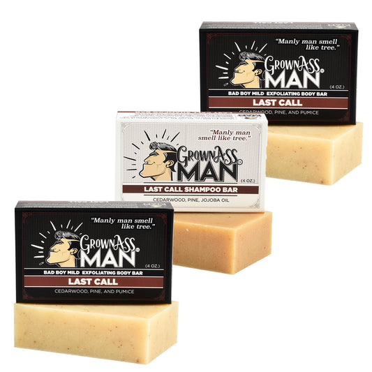 Last Call Shampoo & Body Bar Bundle - 3-Pack