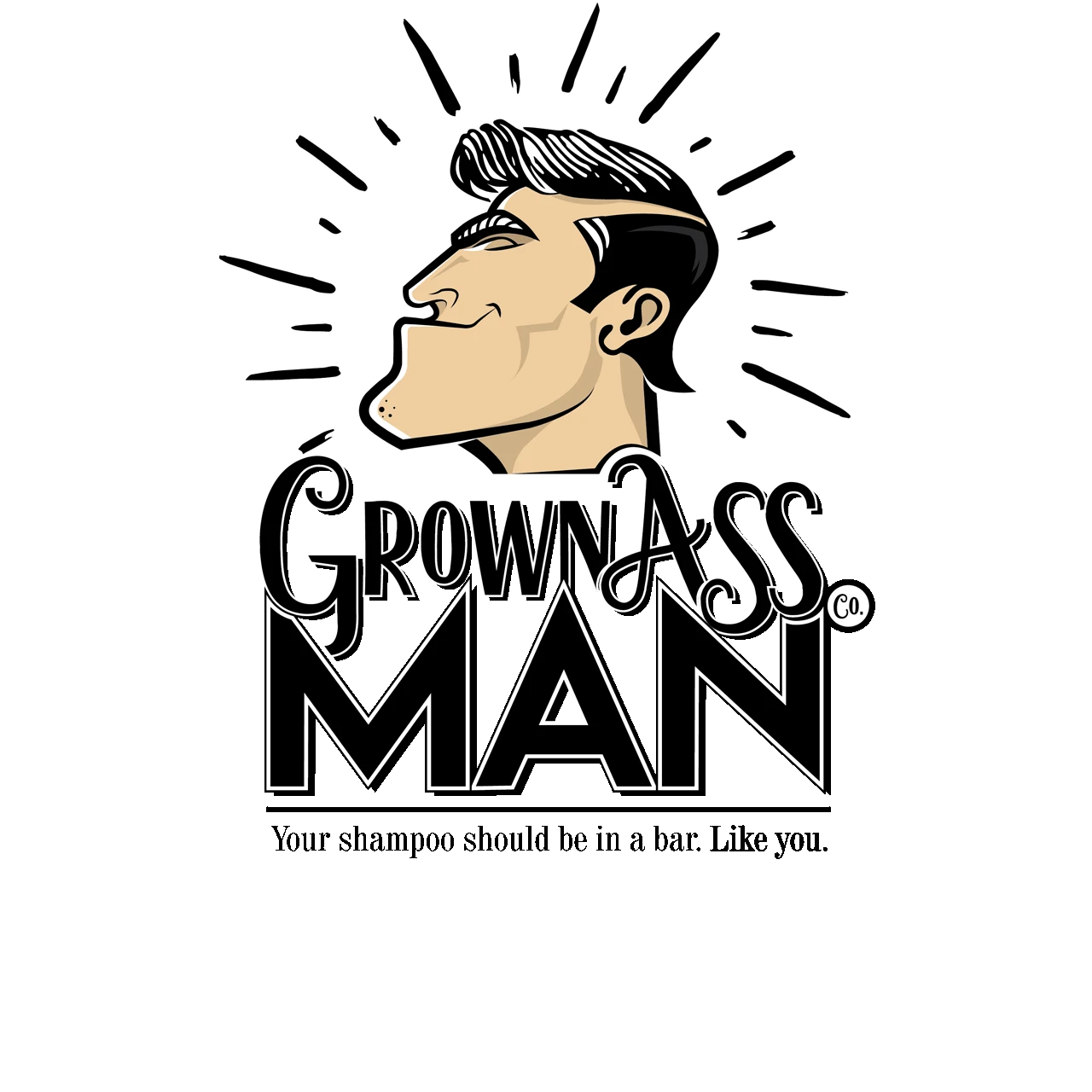 Grown Ass Man Co logo