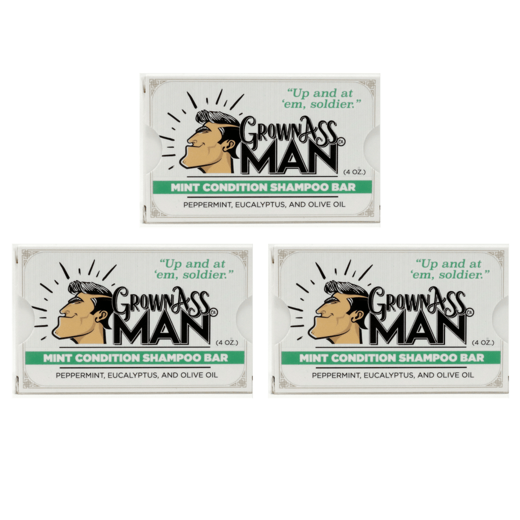 Mint Condition Shampoo Bar - 3 Pack