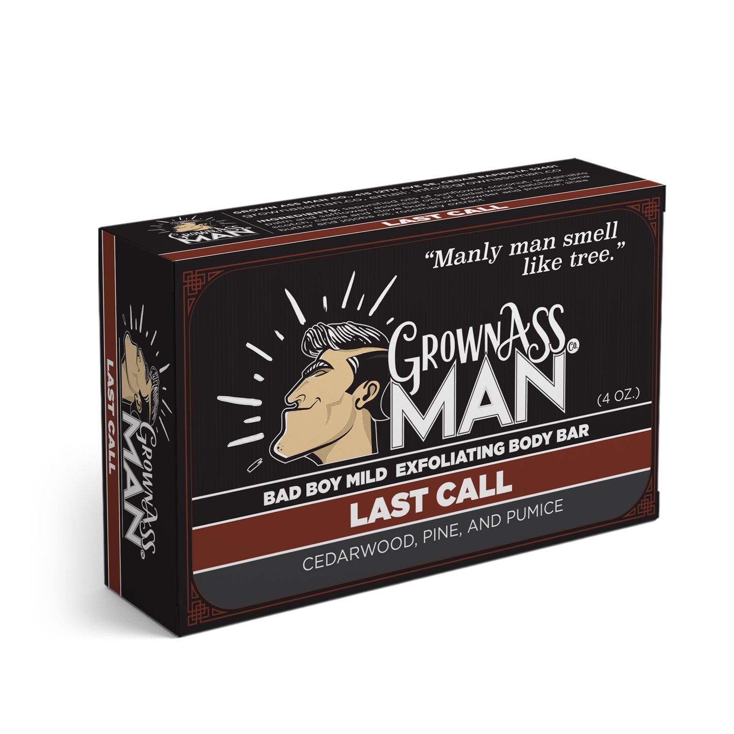 Grown Ass Man Co. Last Call Full Bath Bundle - 3-Pack