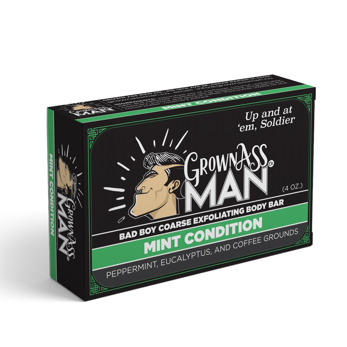 Grown Ass Man Co. Mint Condition Full Bath Bundle - 3-Pack