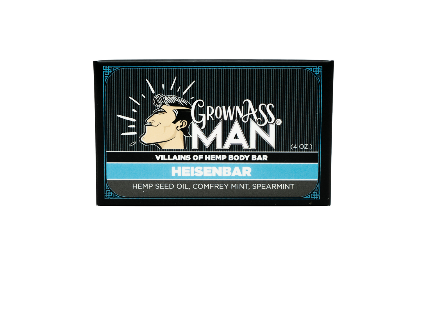 Heisenbar Villains of Hemp Body Bar - 1-Pack