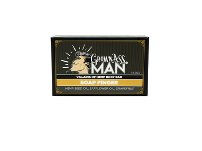 Soap Finger Villains of Hemp Body Bar - 3-Pack