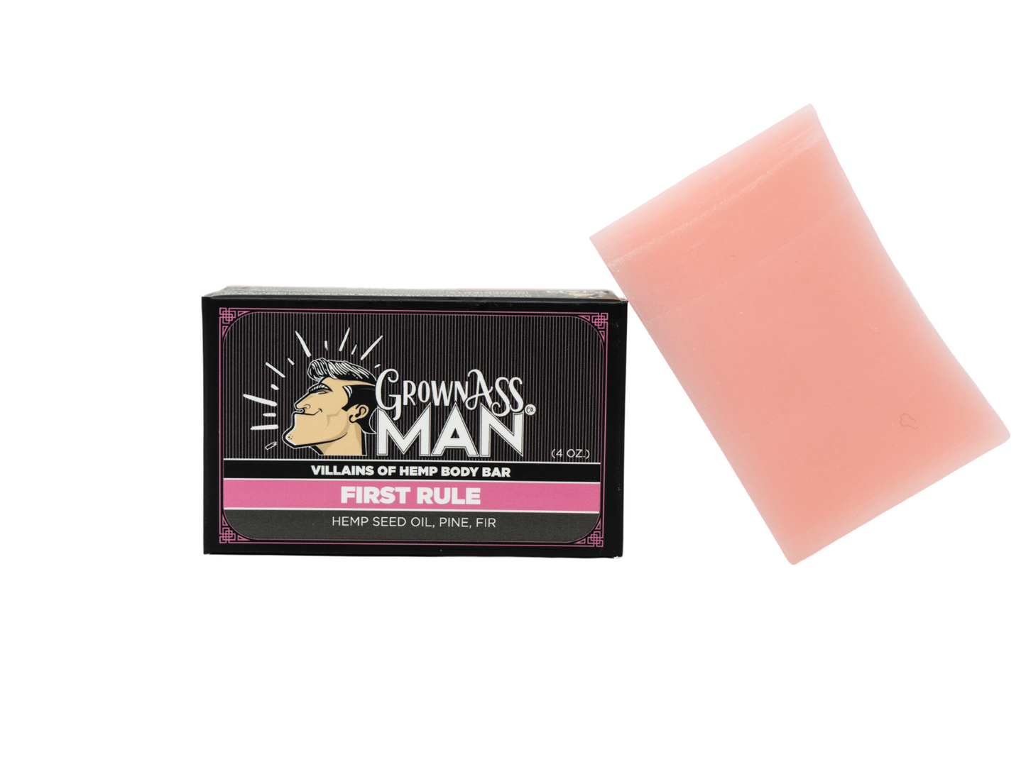 First Rule Villains of Hemp Body Bar - 1-Pack