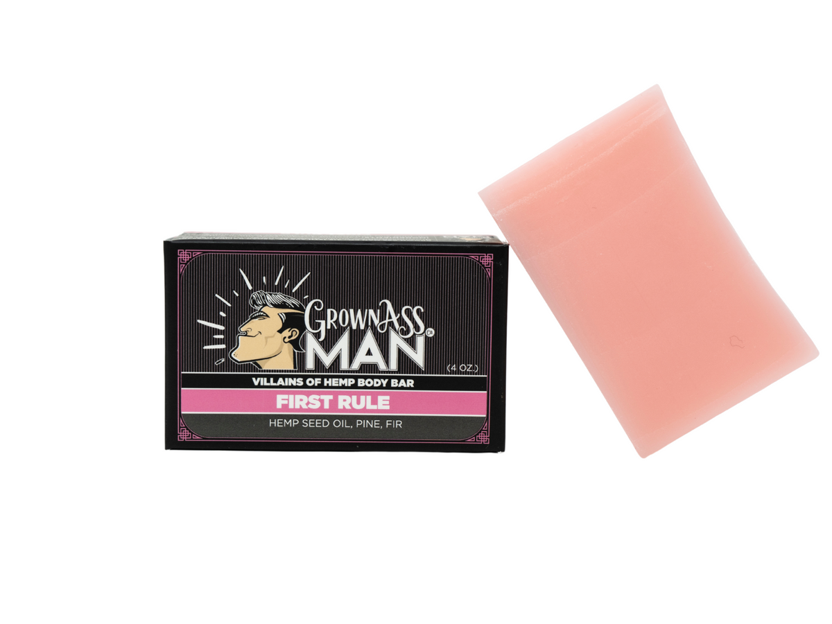 First Rule Villains of Hemp Body Bar - 1-Pack