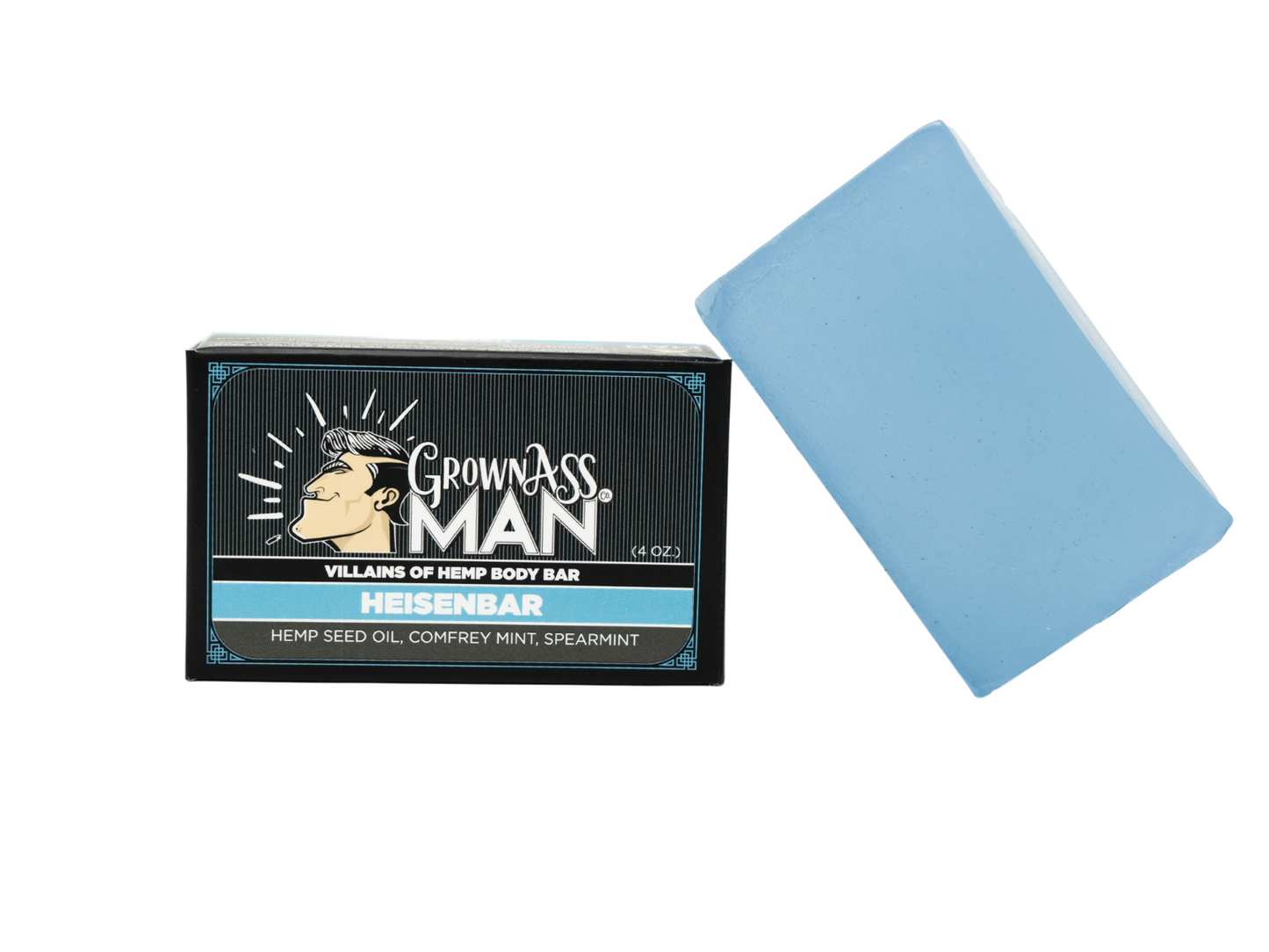 Heisenbar Villains of Hemp Body Bar - 1-Pack