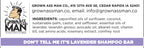 Don't Tell Me It's Lavender Shampoo Bar - 6-Pack