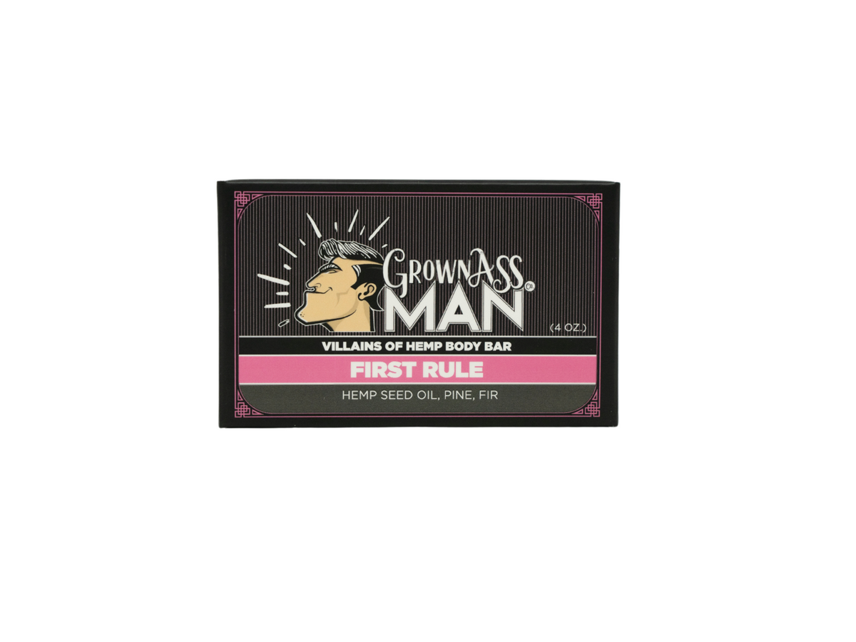 First Rule Villains of Hemp Body Bar - 1-Pack