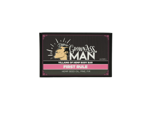 First Rule Villains of Hemp Body Bar - 1-Pack