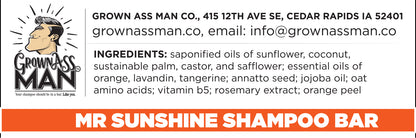 Mister Sunshine Shampoo Bar - 3-Pack