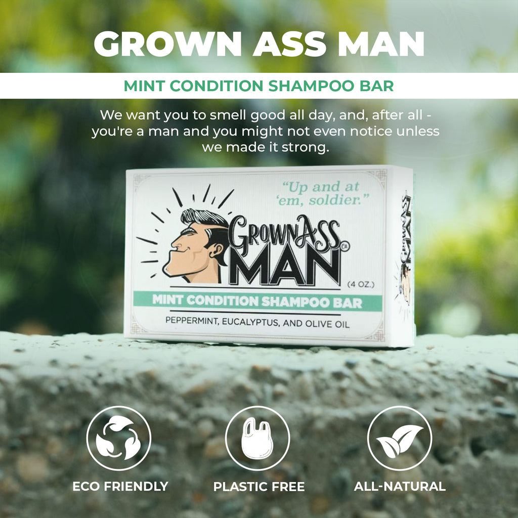 Mint Condition Shampoo Bar - 3 Pack