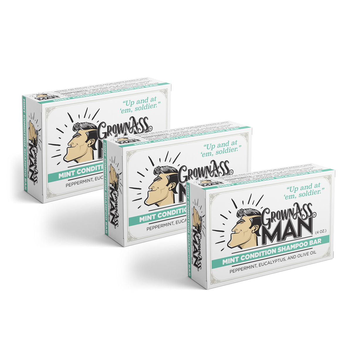 Mint Condition Shampoo Bar - 3 Pack