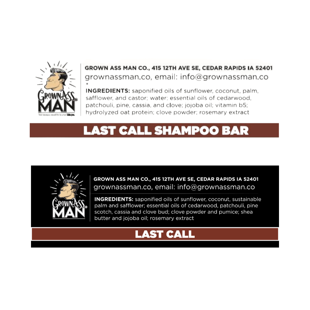 Last Call Shampoo & Body Bar Bundle - 3-Pack
