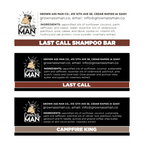The Woodsman Shampoo & Body Bar Bundle - 3-Pack
