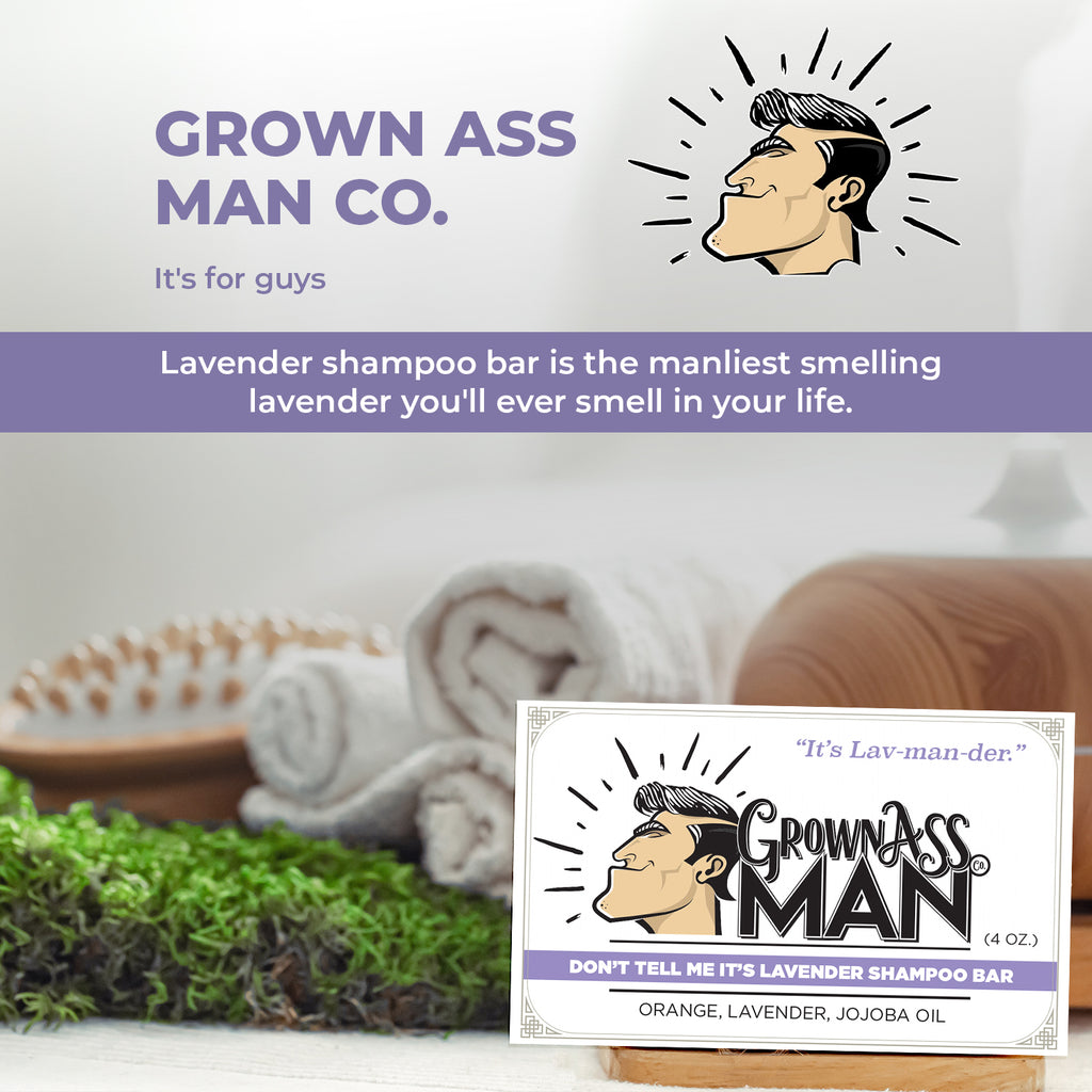 Don't Tell Me It's Lavender Shampoo Bar - 6-Pack