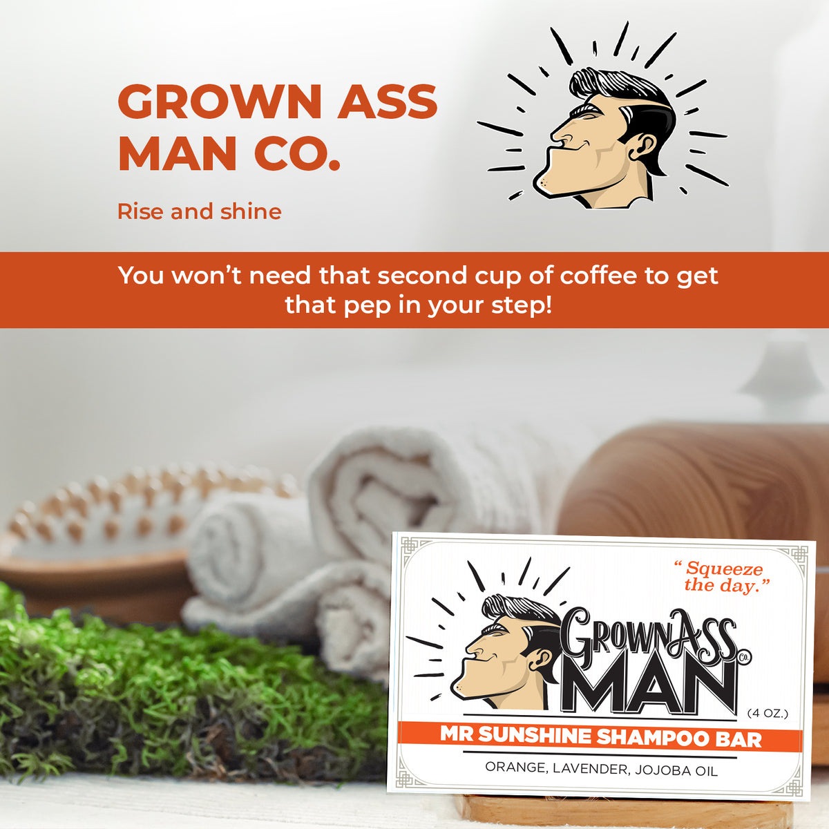 Mister Sunshine Shampoo Bar - 1-Pack